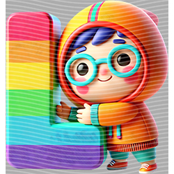 Cartoon letters-CL 549